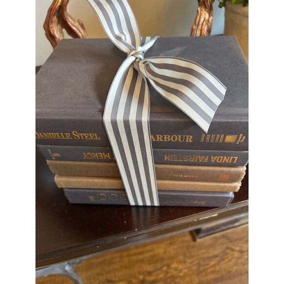 Modern Hardback Books by Color Browns set of 6 - Picture 7 of 7